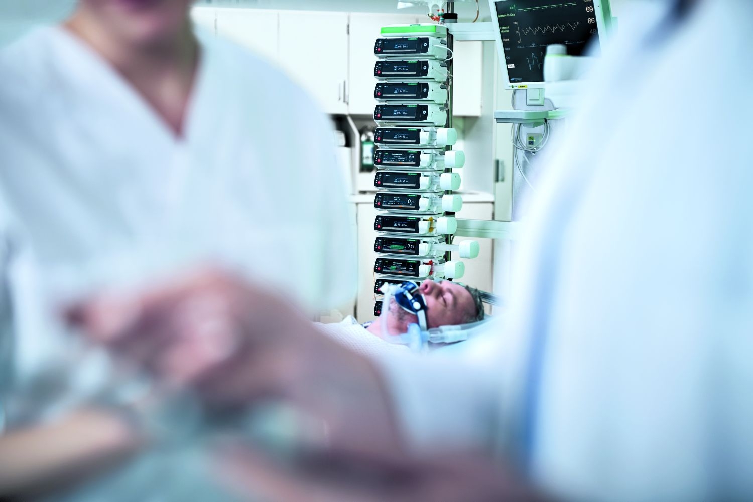 2021: Space®plus, new generation of pumps, intuitive and ergonomic design, continuous therapy documentation, new standard for smart hospitals.