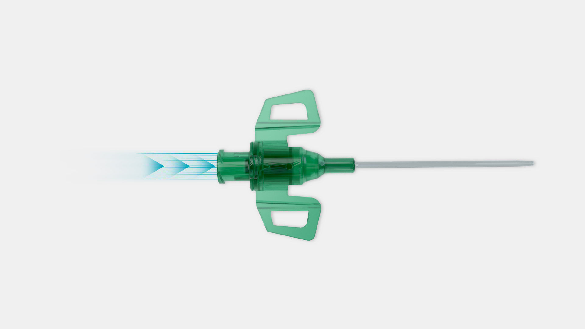 green catheter
